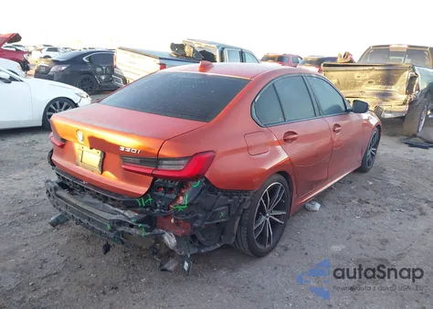 2021 BMW 330I z USA, uszkodzony, nr VIN 3MW5R1J02M8B96788